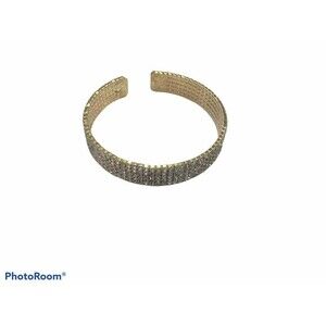 Natasha Gold Rhinestone Bracelet